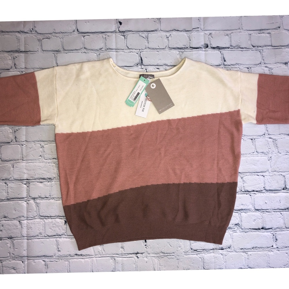 EVOLUTION By Cyrus multicolor sweater - Picture 2 of 5